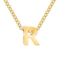 Fashion Letter Stainless Steel Titanium Steel Plating Necklace sku image 112