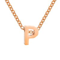 Fashion Letter Stainless Steel Titanium Steel Plating Necklace sku image 109