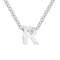 Fashion Letter Stainless Steel Titanium Steel Plating Necklace sku image 17