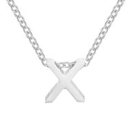 Fashion Letter Stainless Steel Titanium Steel Plating Necklace sku image 23