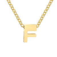 Fashion Letter Stainless Steel Titanium Steel Plating Necklace sku image 88