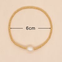 Simple Style Round Freshwater Pearl Seed Bead Wholesale Bracelets main image 5