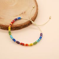 Estilo Étnico Ojo Del Diablo Vidrio Vidrio Con Cuentas Mujeres Pulsera main image 5