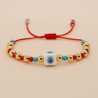 Bohemian Devil's Eye Artificial Crystal Beaded Women's Bracelets main image 2