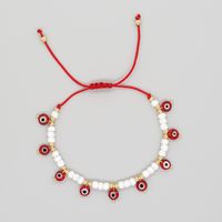 Ethnic Style Devil's Eye Glass Beaded Women's Bracelets sku image 1