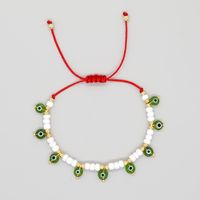 Ethnic Style Devil's Eye Glass Beaded Women's Bracelets sku image 3