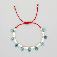 Ethnic Style Devil's Eye Glass Beaded Women's Bracelets sku image 5