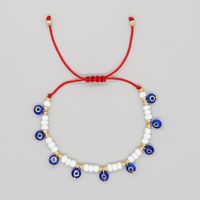 Ethnic Style Devil's Eye Glass Beaded Women's Bracelets sku image 6