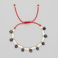 Ethnic Style Devil's Eye Glass Beaded Women's Bracelets sku image 7