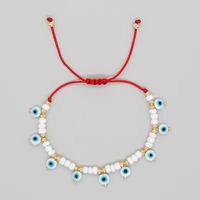 Ethnic Style Devil's Eye Glass Beaded Women's Bracelets sku image 9