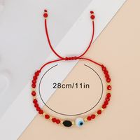 Ethnic Style Devil's Eye Artificial Crystal Beaded Women's Bracelets main image 2