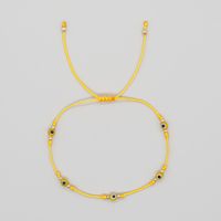 Simple Style Devil's Eye Glass Glass Braid Women's Bracelets sku image 3