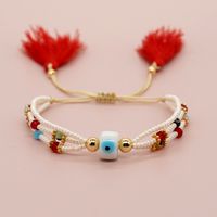 Basic Bohemian Modern Style Geometric Devil's Eye Glass/colored Glaze Women's Bracelets main image 3