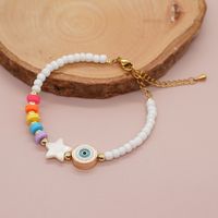 Bohemien Auge Weichen Lehm Frau Armbänder main image 3