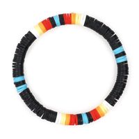 Lady Multicolor Soft Clay Unisex Bracelets sku image 1