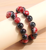 Casual Simple Style Round Resin Beaded Women's Bracelets main image 2