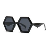 Streetwear Solid Color Pc Polygon Full Frame Glasses sku image 1