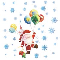 Christmas Casual Cute Santa Claus Snowflake Pvc main image 2