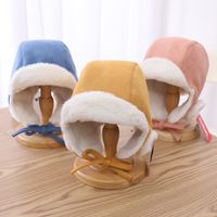 Children Unisex Cute Solid Color Beanie Hat main image 7