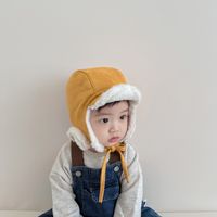 Children Unisex Cute Solid Color Beanie Hat main image 10