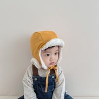 Enfants Unisexe Mignon Couleur Unie Bonnet main image 10