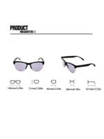 Commute Solid Color Pc Sport Half Frame Glasses main image 2