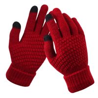Women's Basic Simple Style Solid Color Gloves 1 Pair sku image 2