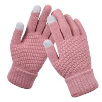 Women's Basic Simple Style Solid Color Gloves 1 Pair main image 3