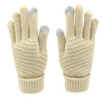 Women's Basic Simple Style Solid Color Gloves 1 Pair sku image 4