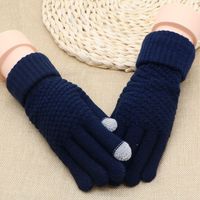 Women's Basic Simple Style Solid Color Gloves 1 Pair sku image 9