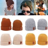 Unisex Elegant Basic Solid Color Eaveless Wool Cap main image 1