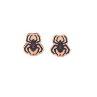 1 Pair Simple Style Cartoon Character Insect Printing Wood Ear Studs main image 3