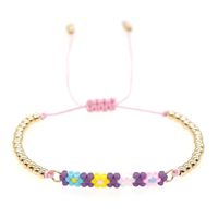 Elegant Luxurious Pentagram Cross Flower Glass Wholesale Bracelets sku image 3