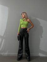 Women's Party Street Sexy Solid Color Full Length Casual Pants main image 4