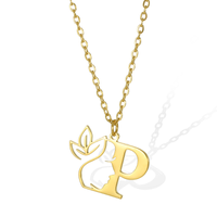 Simple Style Human Face Rabbit Stainless Steel 18k Gold Plated Pendant Necklace sku image 16
