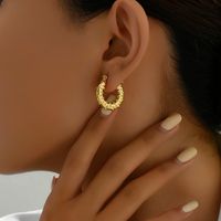 1 Pair IG Style Basic Commute Geometric Star Plating 201 Stainless Steel 18K Gold Plated Earrings main image 10