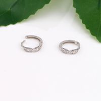 1 Pair Ig Style Modern Style Geometric Sterling Silver Earrings main image 4