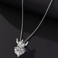 Hip-hop Cartoon Character Stainless Steel Alloy Plating Men's Pendant Necklace main image 1