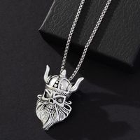 Hip-hop Cartoon Character Stainless Steel Alloy Plating Men's Pendant Necklace sku image 1