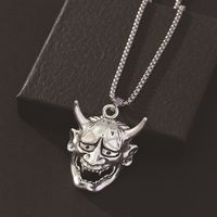 Hip-hop Ghost Stainless Steel Alloy Plating Unisex Pendant Necklace main image 1
