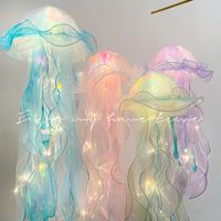 Cute Jellyfish Plastic Party Night Lights main image 5