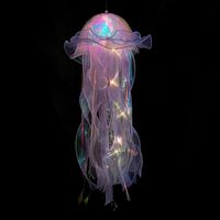Cute Jellyfish Plastic Party Night Lights sku image 2