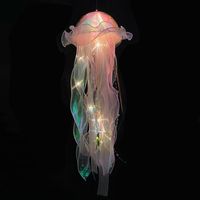 Cute Jellyfish Plastic Party Night Lights sku image 3