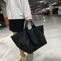 Frau Alle Jahreszeiten Nylon Einfarbig Basic Strassenmode Nähgarn Eimer Reißverschluss Schultertasche Handtasche main image 6