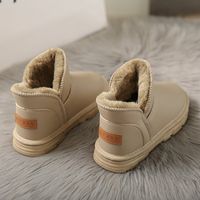 Women's Casual Solid Color Round Toe Cotton Shoes Booties Snow Boots main image 6