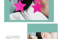 Wholesale Jewelry Elegant Cute Geometric Star Arylic Spray Paint Drop Earrings main image 2