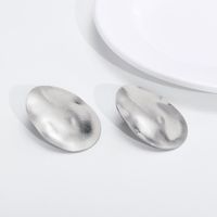 1 Pair Lady Geometric Plating Stainless Steel Earrings main image 8
