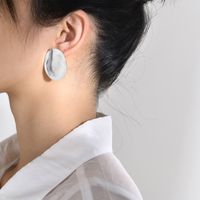 1 Pair Lady Geometric Plating Stainless Steel Earrings sku image 2