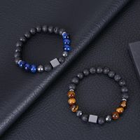 Streetwear Geometric Natural Stone Men's Bracelets main image 3