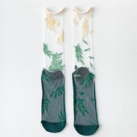 Femmes Décontractée Géométrique Coton Crew Socks Une Paire sku image 3